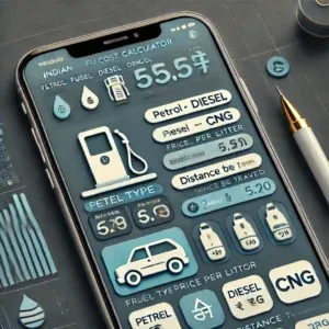 Indian Fuel Cost Calculator – Calculate fuel expenses accurately based on distance, mileage, and fuel price.